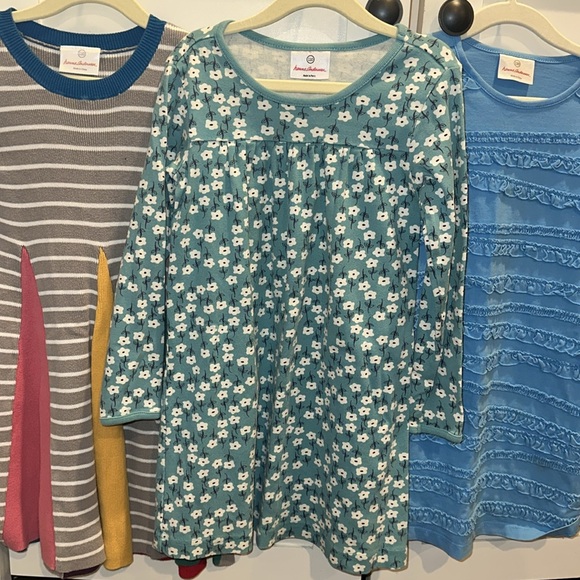 4 Hanna Andersson size 5 (110cm) long sleeve dresses - Picture 4 of 9